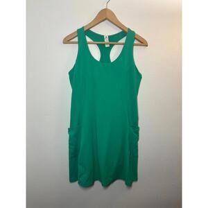90 Degree By Reflex Green Active Dress Size Large